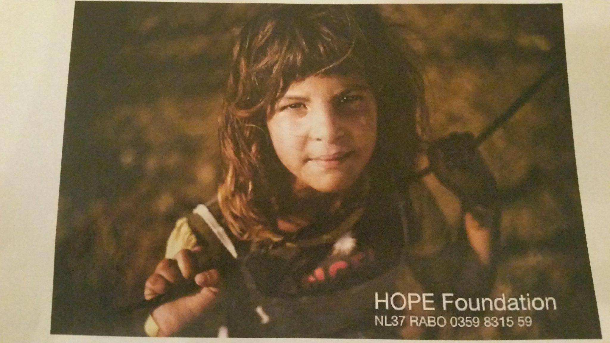Presentatie van de HOPE Foundation bij Noabershop