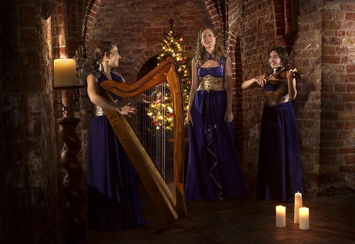 Keltisch kerstconcert Merain trio op 17 december in Drents Museum