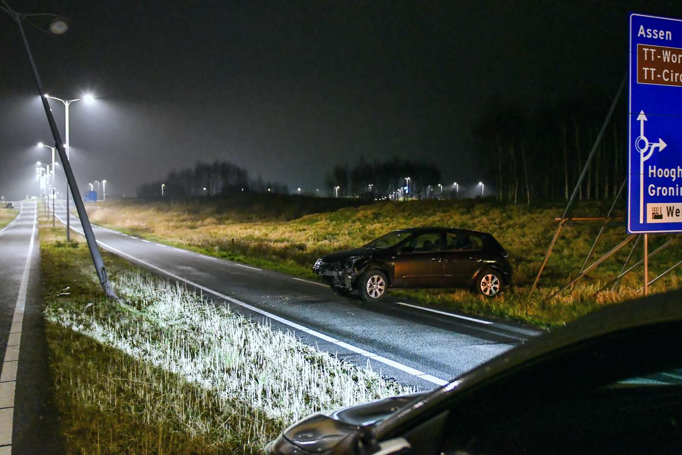 Dronken automobilist veroorzaakt ongeval in Assen