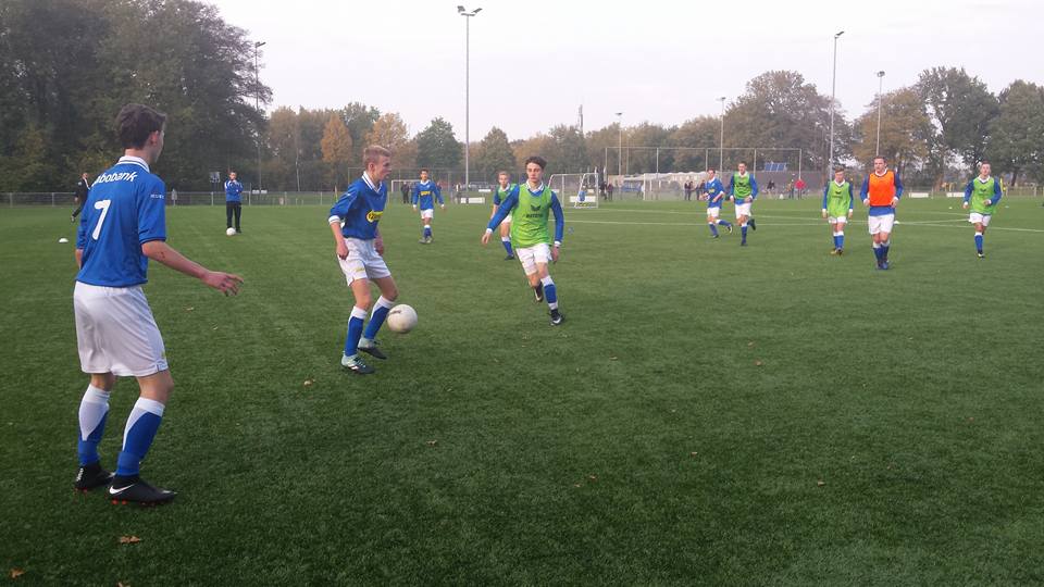 Leo Loon 017-1 wint wedstrijd tegen De Weide