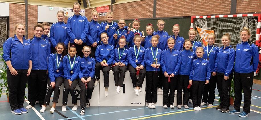 Omnigym Assen plaatst zich voor NK Trampoline voor teams