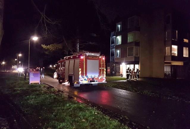 Ontruiming na vreemde lucht in flat GGZ terrein