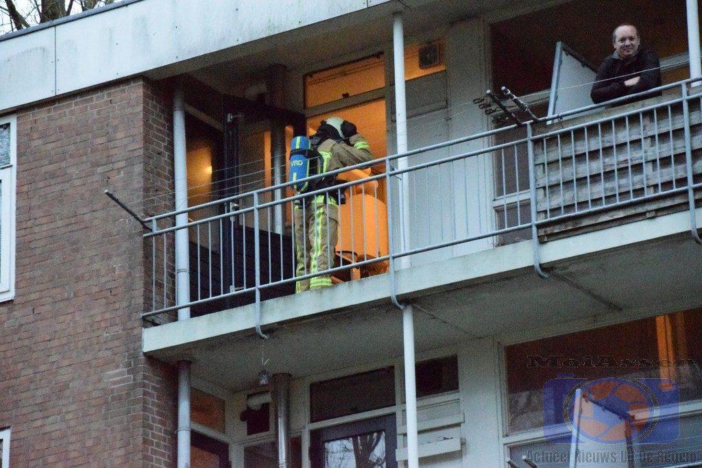 Brand in woning aan Zuidenveld