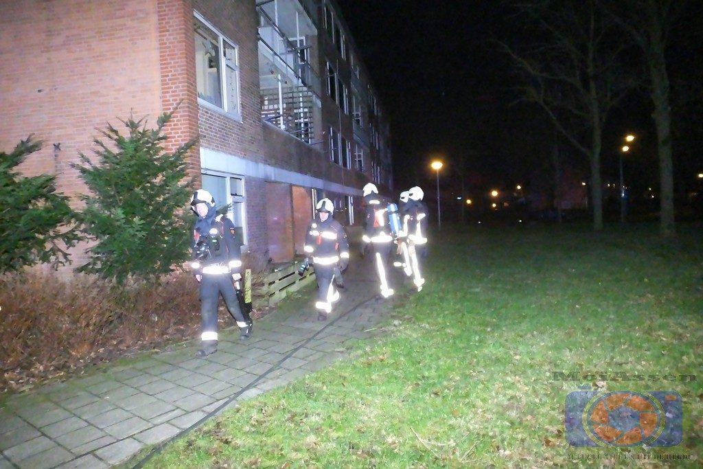 Brandje in keuken aan Zuidenveld