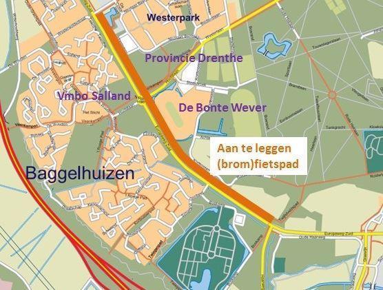 Start aanleg fietspad langs Europaweg-Zuid