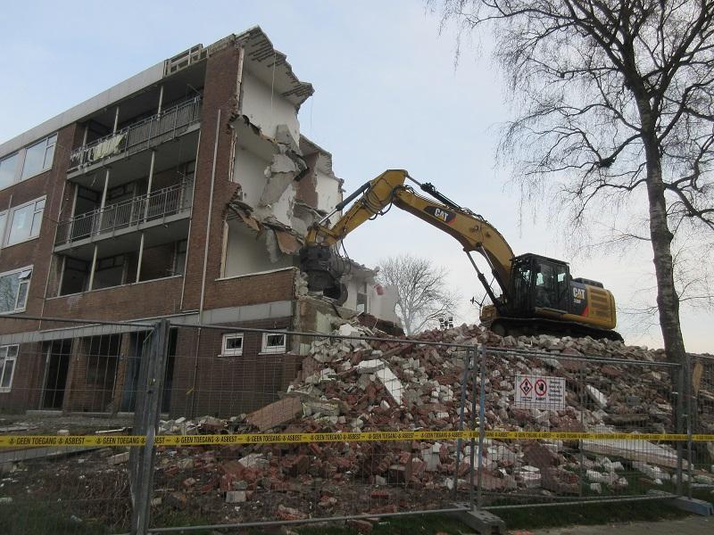 Sloop van flats Rabenhauptstraat vordert (Video)