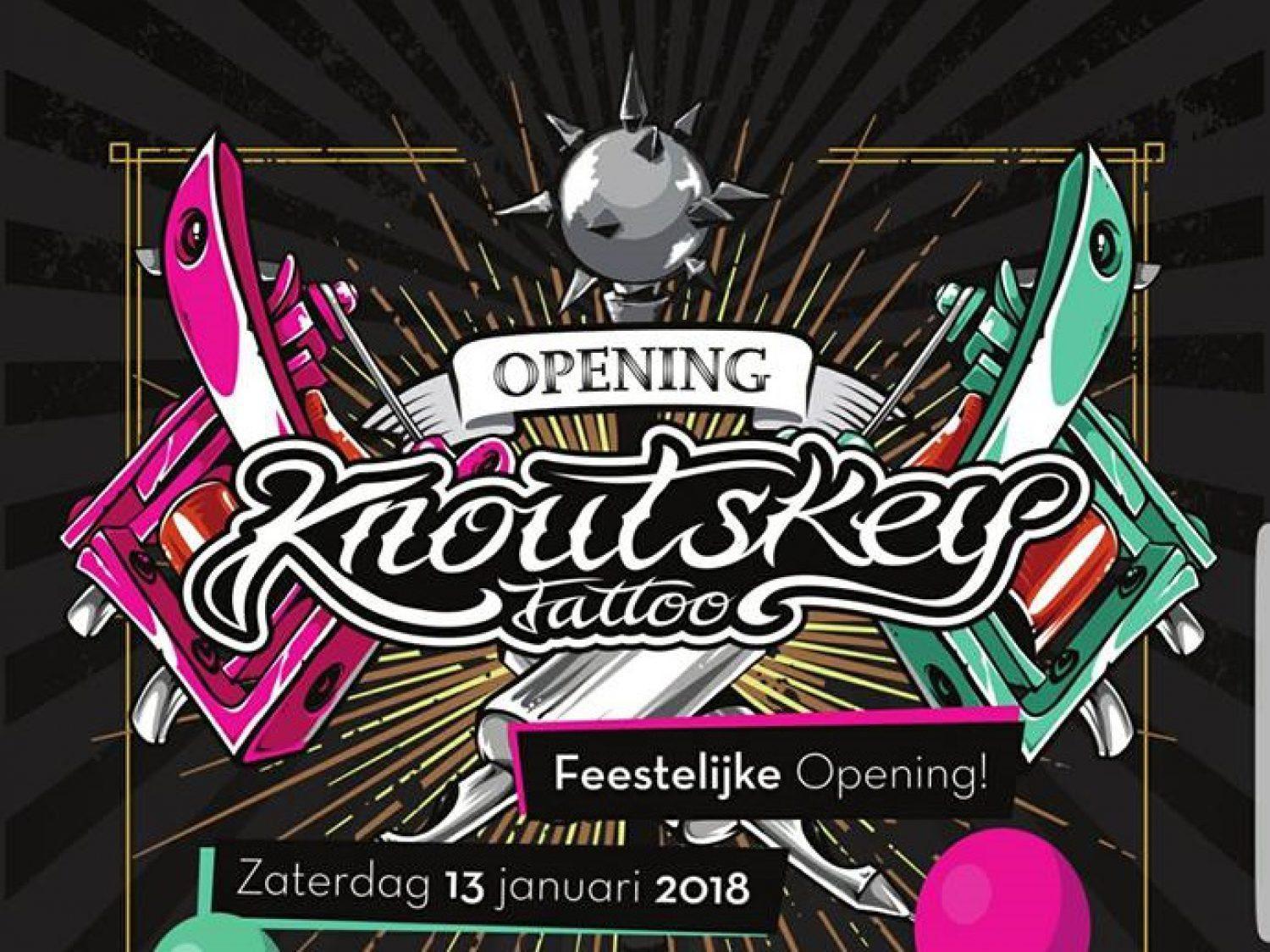 Tattooshop Knoutskey Tattoo verhuist naar Kleine Marktstraat