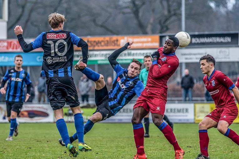 Fotos: Quick Boys wint van ACV