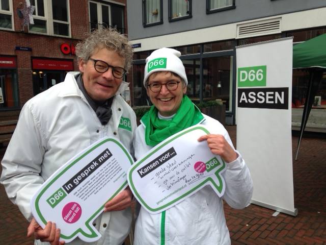 D66 Assen start met campagne gemeenteraadsverkiezingen