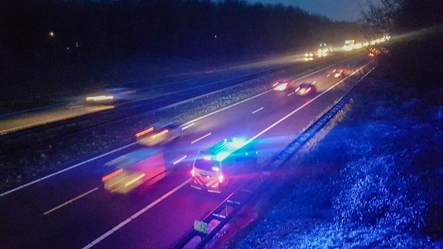 File door ongevallen op A28 tussen Beilen en Assen