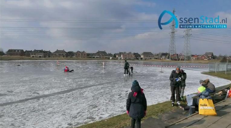 IJsbanen in Assen en omgeving in beeld (Video)