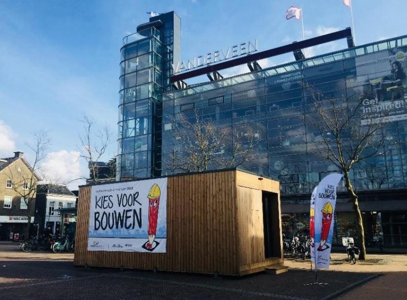 Minidebat in tiny house Drenthe:  Benut gezamenlijke denkkracht van marktpartijen 