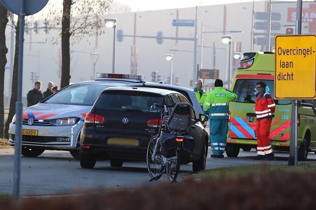 Traumahelikopter bij ernstig ongeval Fokkerstraat