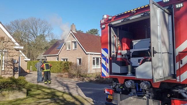 Rookontwikkeling bij woningbrand