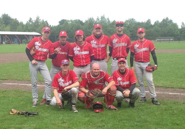 Oefenwedstrijd honkballers The Pioneers tegen Caribe uit Groningen op 25 maart