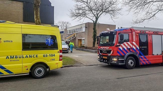 Brandweer verricht metingen na vermoedens koolmonoxide Assen-Oost