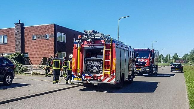 Brandje bij woning op Messchenveld