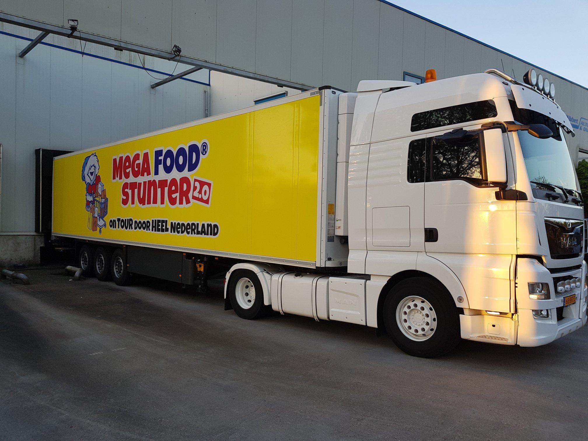 MegaFoodStunter2.0-truck dinsdag weer in Assen