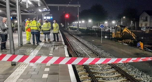 Schade bij nieuw station van Assen door onweersbuien