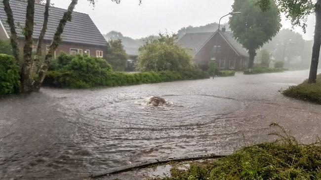 Water teistert Assen en omgeving