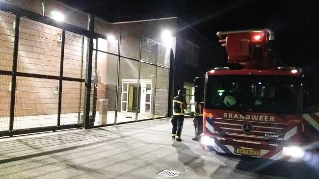 Brandje in Forensisch Psychiatrisch Kliniek in Assen