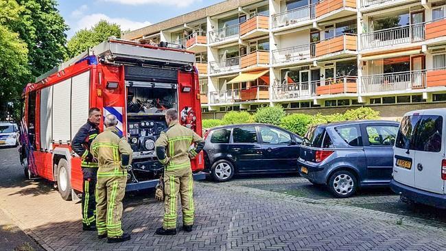 Anemoon-flat deels ontruimd door brand op eerste etage