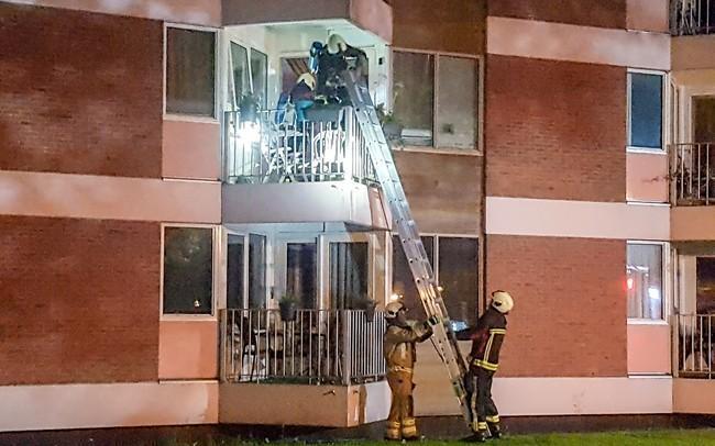 Brandweer en politie rukken uit naar voormalig zorgcentrum in Assen