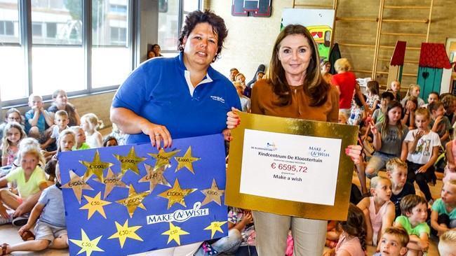 Ruim 6.500 euro van De Kloostertuin voor Make-A-Wish (Video)