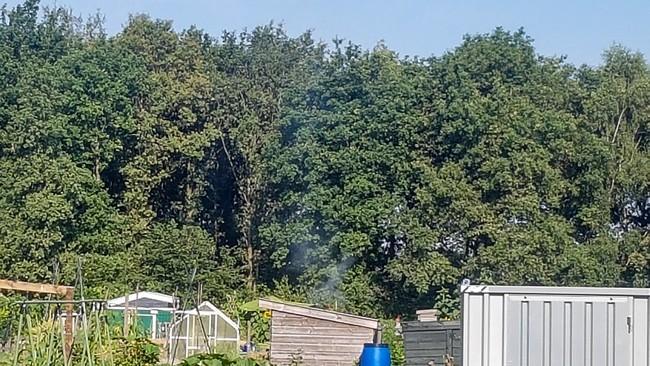 Melding natuurbrand bij Baggelhuizen