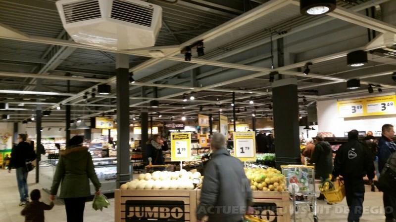 Brandalarm bij Jumbo Nobellaan: klanten ingesloten