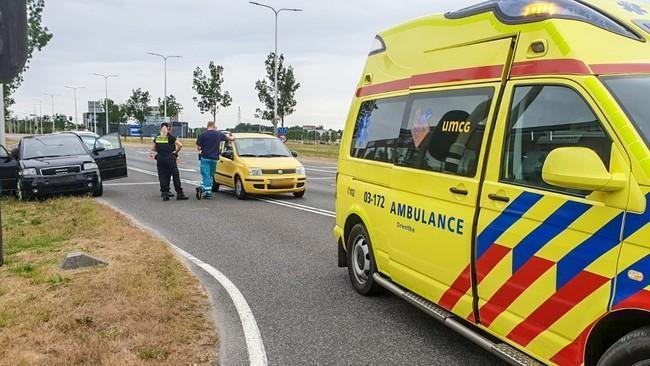 Kop-staartbotsing bij Messchenveld