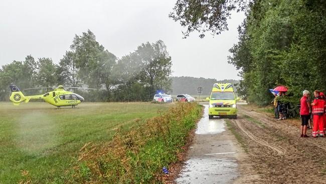 Wielrenner gewond bij ongeval in Balloo