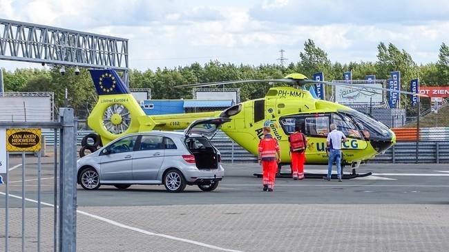 Traumahelikopter opnieuw naar TT Circuit voor ongeval