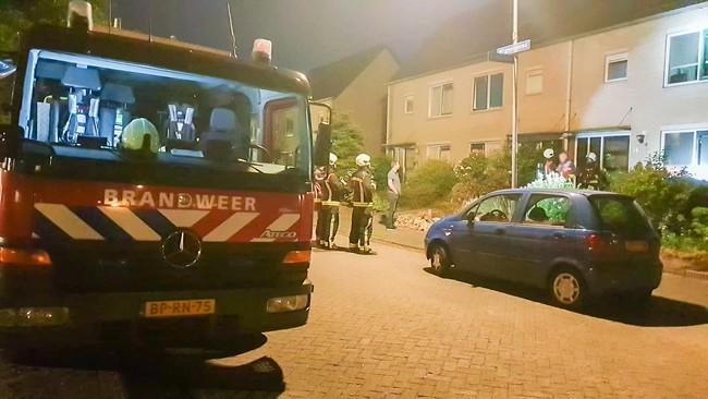 Brandweer in actie door koolmonoxidemelder Marsdijk