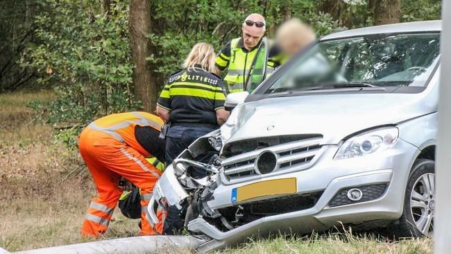 Gewonde bij ongeval op afslag A28