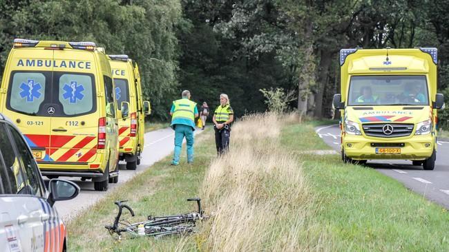 Wielrenners gewond bij ongeval in Langelo