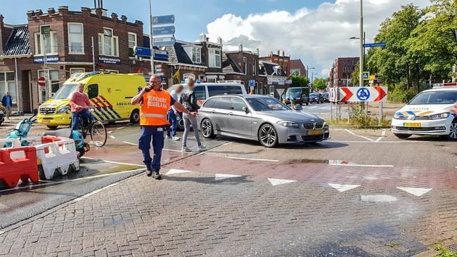 Scooterrijder gewond bij aanrijding