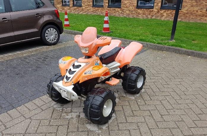 Politie zoekt eigenaar speelgoed Quad