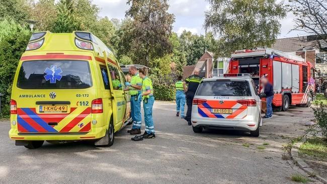 Lichtgewonde bij coniferenbrand in Peelo