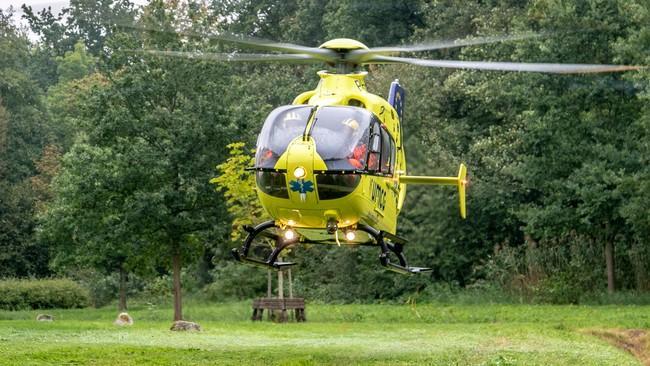 Traumahelikopter voor inzet in Assen geland