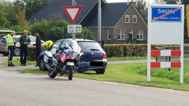 Ongeval bij wegwerkzaamheden in Smilde