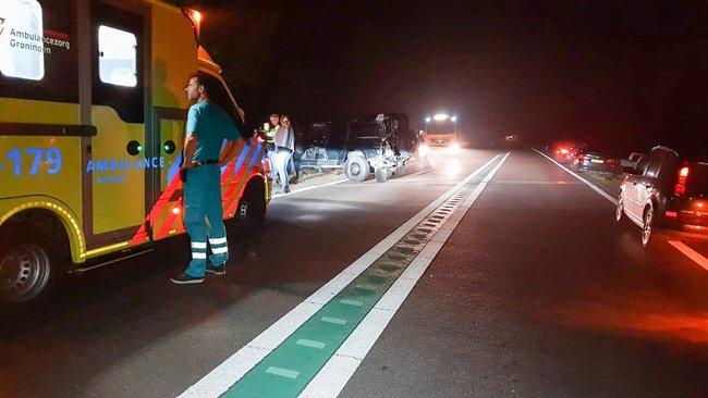 Gewonde bij ongeval op N34 bij Tynaarlo