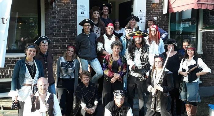 Geslaagd Piratenfeest bij de haven van Kloosterveen (Video)