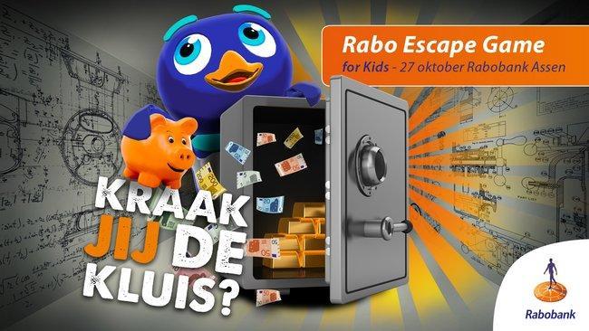 Speel de Escape Game in het bankgebouw in Assen