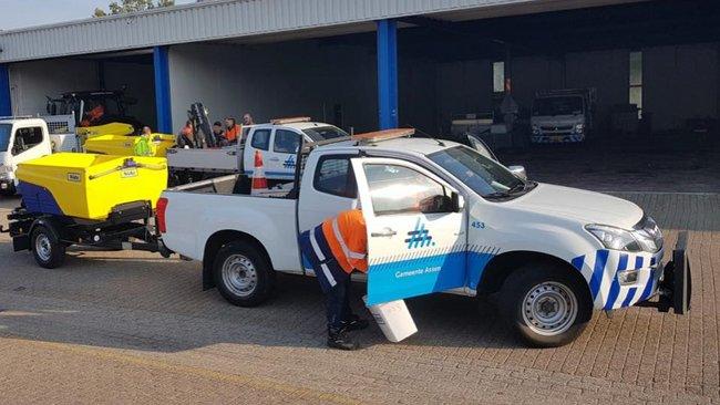 Gemeente stuurt strooiwagens de weg op