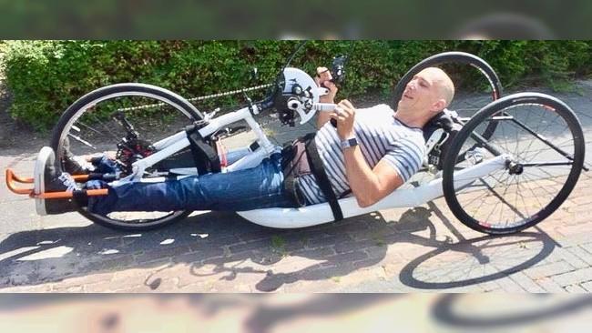 Assenaar Sebastiaan Nieuwenhuis naar HandbikeBattle in Oostenrijk