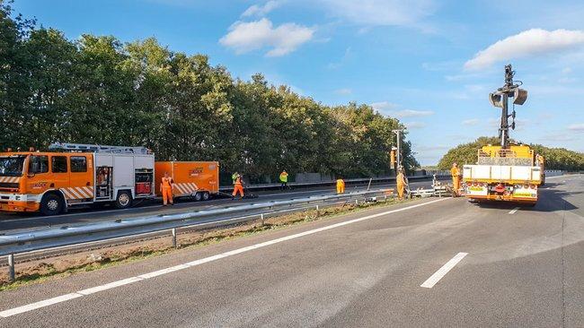 A28 bij Assen weer volledig open