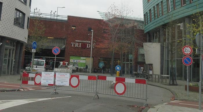 Lekkende parkeergarage Triade nu in herstel