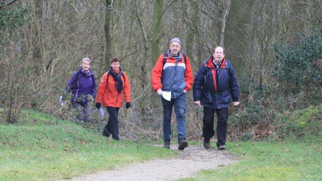 Winterwandeltocht met Asser Boys door Drentsche Aa-gebied