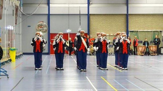 Mercuriusband Assen pakt wisselbeker in Schiedam